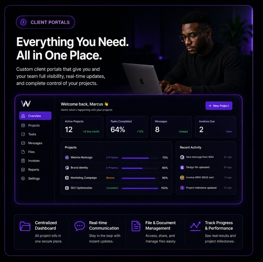 Waa Design Studio – Waa Design Studio Dashboard